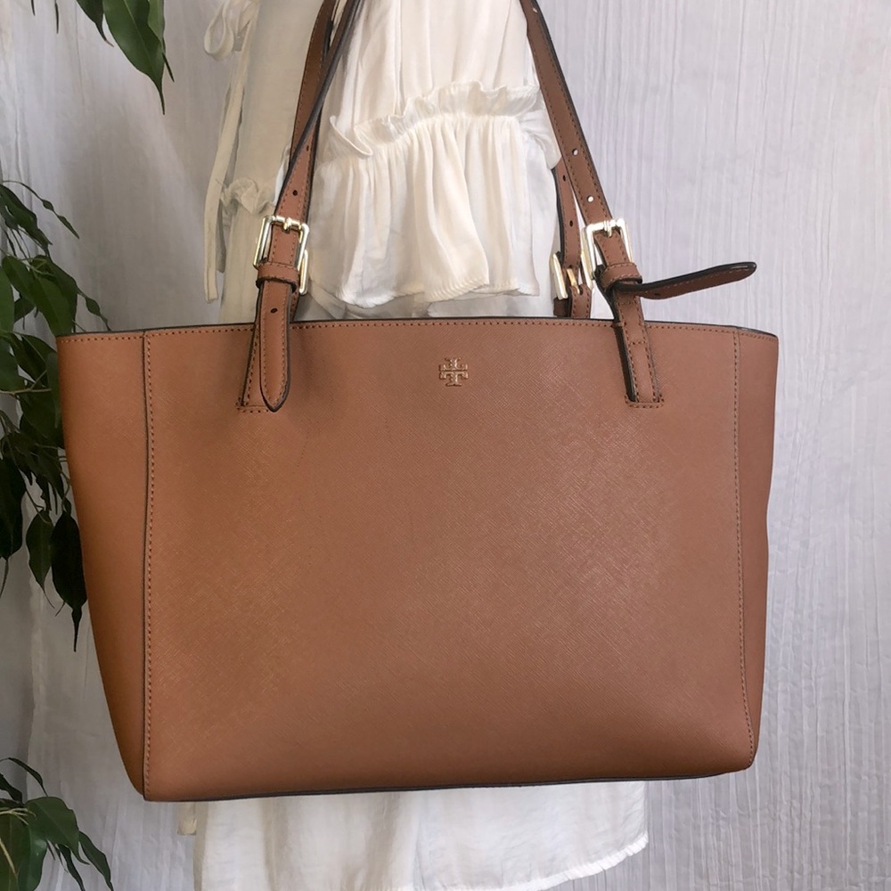 Tory Burch Brown Leather Tote